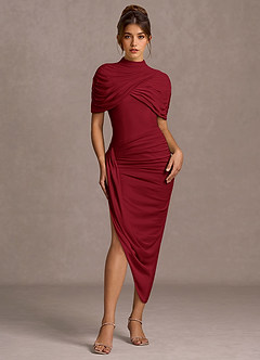 Robe Longue Merlot Nevaeh image4
