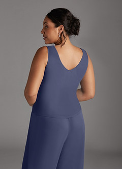 Azazie Frances Mother of the Bride Dresses Stormy Jumpsuit/Pantsuit Scoop Mesh Dress image14