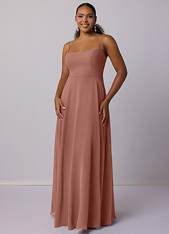 Barbie ♥ Azazie Bridesmaid Dresses Cedar Rose A-Line Chiffon Dress image7