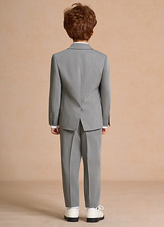 front Oliver Garçons Gris Costume 5 pièces