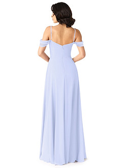 Azazie Tancie Bridesmaid Dresses Lavender A-Line Off the Shoulder Chiffon Convertible Dress image2