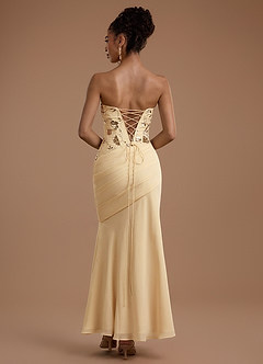 Blair Gold Sequins Maxi Dress image2