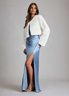 front Faux Fur Cropped Bolero