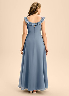 Azazie Callie Junior Twilight A-Line Ruched Chiffon Dress image2