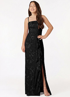 front Azazie Eve Junior Formal Dress