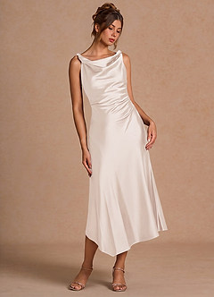 Nerine Cream Midi Dress image4
