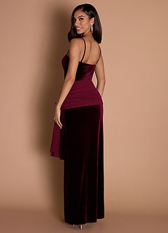 Janelle Wine Maxi Dress image6