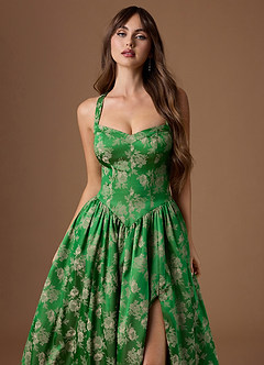 Robe Maxi Fleur Verte Remie image6