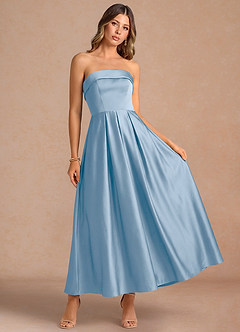 Iseabail Haze Blue Maxi Dress image3