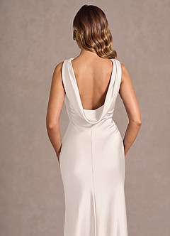 Cyanee Cream Maxi Dress image6