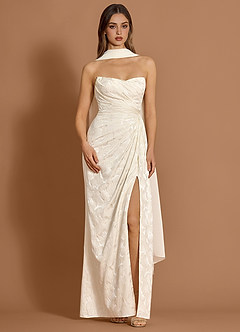 Vestido Blanco Francés Largo Caelia image4