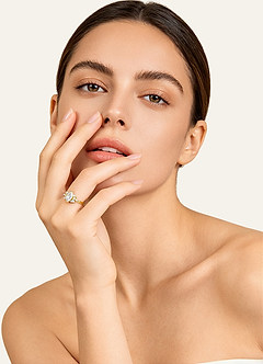 front Marquise Zirconia Ring