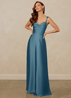 Christian Siriano Bridal for Azazie 1001 Bridesmaid Dresses Bermuda A-Line Sweetheart Neckline Stretch Satin Dress image3