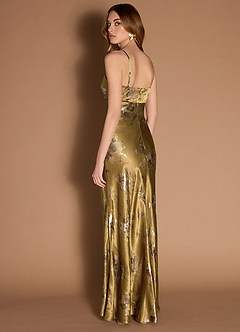 Rochelle Antique Gold Maxi Dress image7