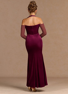 Verelith Wine Maxi Dress image2