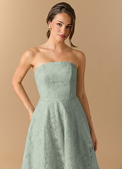 Leontina Mint Bloom Midi Dress image5