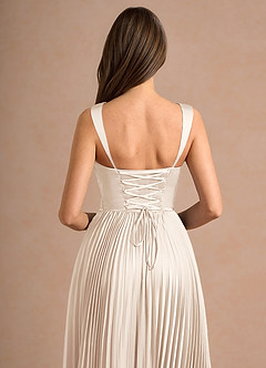 Robe Longue Crème Avenelle image6