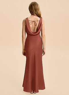 Azazie Rylina Junior Klä av Sjöjungfru i Stretch Satin image2