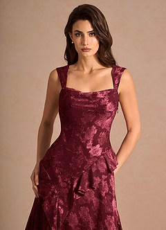 Sloane Wine Maxi Dress image5