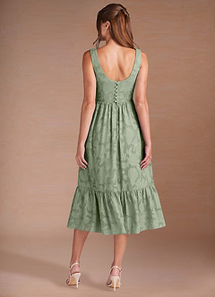 Juliette Pistachio Midi Dress image8