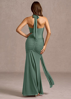Maxi jurk Cassia Eucalyptus image2
