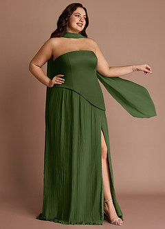 Tierney Olive Maxi Dress image1