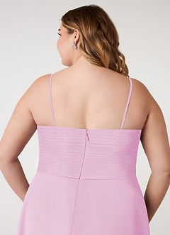 Azazie Arabella Allure Final Sale Candy Pink A-Line Sweetheart Neckline Chiffon Convertible Dress image15