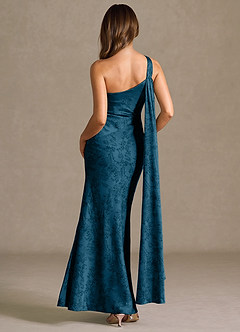 Maxi jurk Sapphira Marine Zwart image3