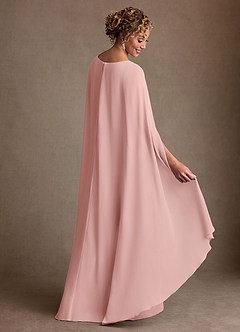 Azazie Boudica Suknie dla Matki Panny Młodej Linia A Pofałdowany Szyfon Długość podłogi Sukienka image4