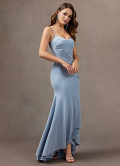 Robe Maxi Poudre Bleue Krystal image4
