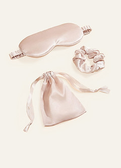 front Scrunchie slaapmaskerset