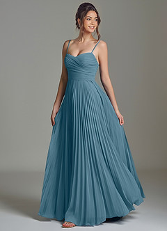 Azazie Catie Bridesmaid Dresses Bermuda A-Line Sweetheart Neckline Chiffon Dress image5