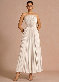 Eurydice Maxi Klänning Grädde image4