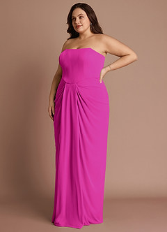 Anais Hot Pink Maxi Dress image10