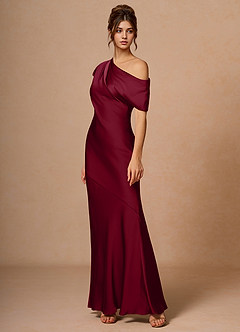 Emersyn Merlot Vestido largo image4
