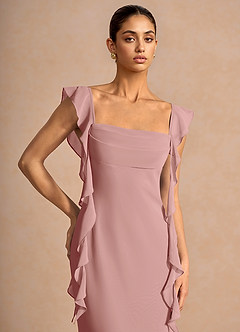 Robe Longue Rose Clair Diana image7