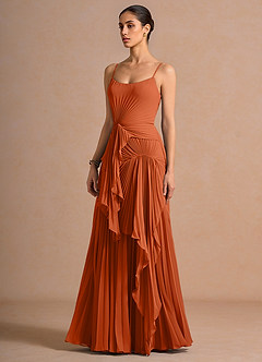 Bashira Rust Maxi Dress image4