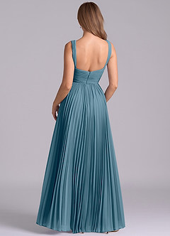Azazie Mina Bridesmaid Dresses Bermuda A-Line Pleated Chiffon Dress image7