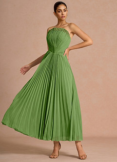 Vestido Hierba Verde Maxi Eurydice image5