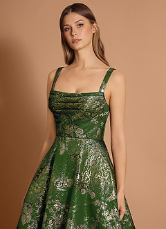 Arielle Matcha Green Maxi Dress image5