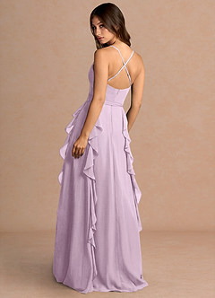 Maxi jurk Alouette Frosted Lila image2