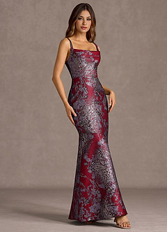 Robe Longue Merlot Trinity image4