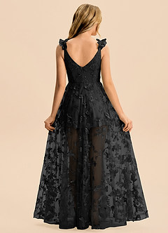 front Azazie Ava Junior Formal Dress
