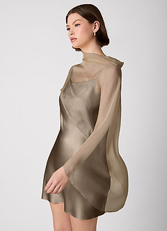 Robe Courte Truffe Crystle image4