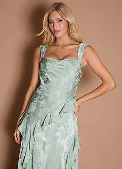 Robe Longue Soft Green Nicky image3