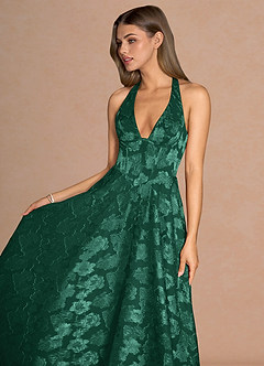 Isabeau Hunter Green Maxi Dress image5