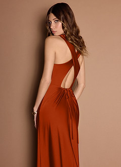 Robe Longue Rouille Evadne image5