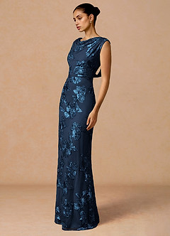Elowis Navy Maxi Dress image4