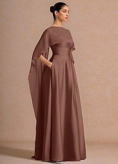 Maxi jurk Nancy Mokka Coco image5