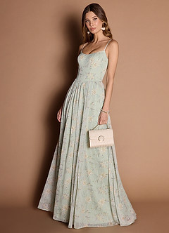 Paulina Mint Multi Maxi Dress image3